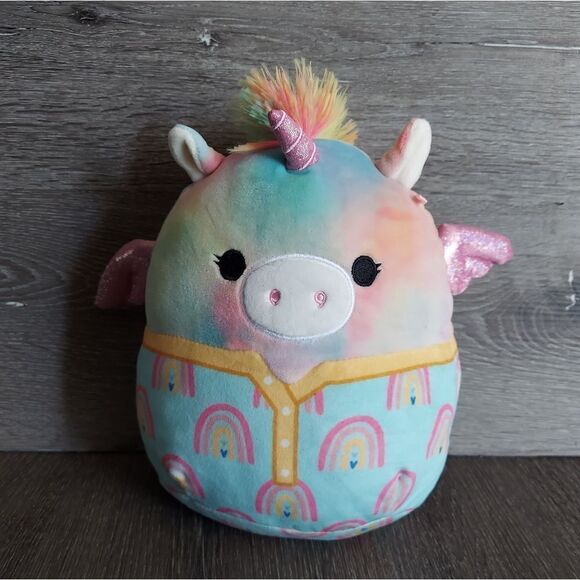 Squishmallows Jaime Unicorn Pegasus Kellytoy 8-inches Plush Stuffed Animal Toy - Picture 1 of 6